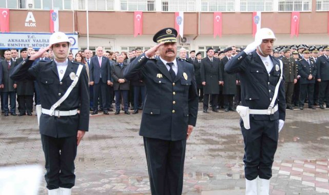 Aksaray'da Türk Polis Teşkilatı'nın kuruluşunun 178. yılı kutlandı