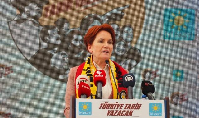 Akşener: Türkiye'nin kaderini değiştiren tarihi bir seçim olacak