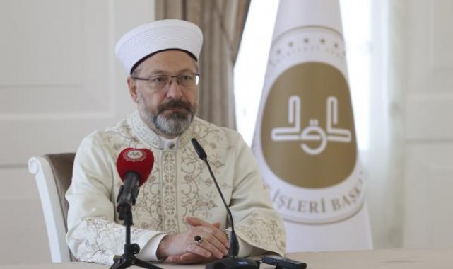 Ali Erbaş: Yeryüzünde iyilik hakim oluncaya kadar çalışacağız