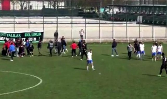 Amatör maçta kavga çıktı: 3 taraftar gözaltına alındı
