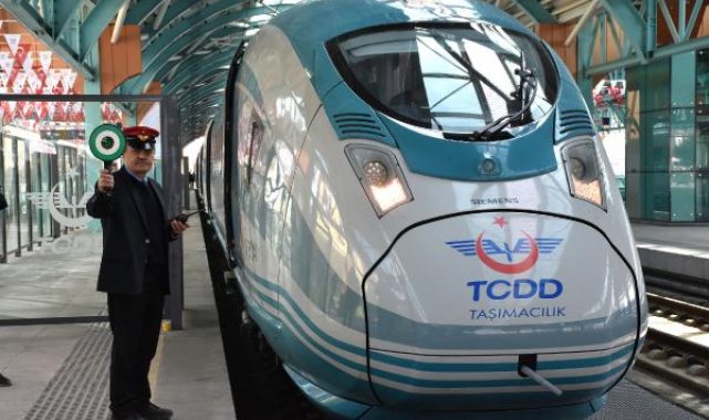 Ankara-Sivas Yüksek Hızlı Treni, ilk ücretsiz seferini yaptı