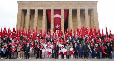 Ankara'da 23 Nisan coşkusu
