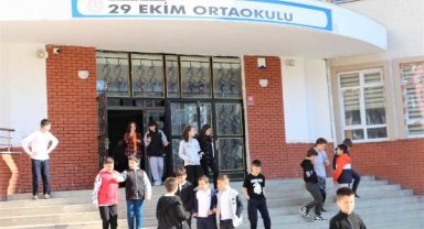 Ankara'da 2'nci ara tatil sonrası öğrenciler dersbaşı yaptı