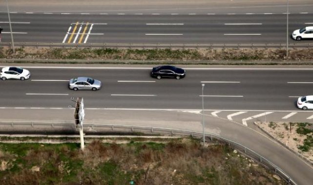 Ankara'da helikopter destekli trafik denetimi