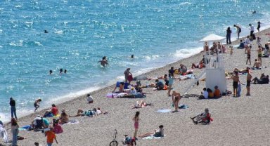Antalya'da yazı aratmayan görüntüler