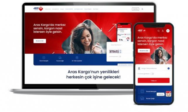 Aras Kargo, yeni internet sitesini yayına aldı