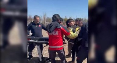 Arızayı gidermek isterken göçük altında kalan 4 işçi kurtarıldı