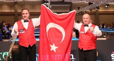 Artistik Bilardo Milli Takımı Avrupa Şampiyonu