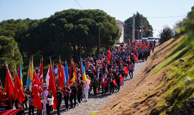 Atatürk'ün Ayvalık'a gelişinin 89'uncu yıl dönümü kutlandı