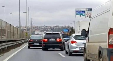 Avcılar'da makas atan sürücüye 5 bin 887 lira ceza