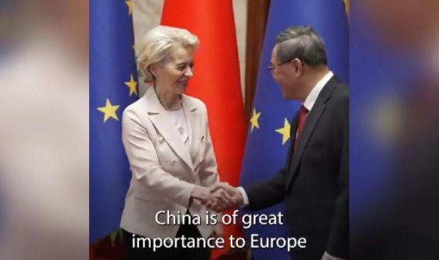 Avrupa Komisyonu Başkanı Leyen, Çin Başbakanı Qiang ile görüştü