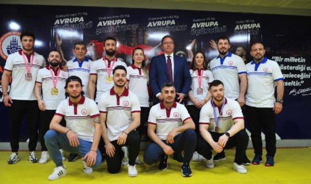 Avrupa'da büyük başarı elde eden milli sporcular, DHA'ya konuştu