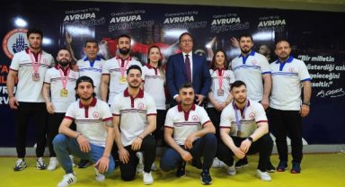 Avrupa'da büyük başarı elde eden milli sporcular, DHA'ya konuştu