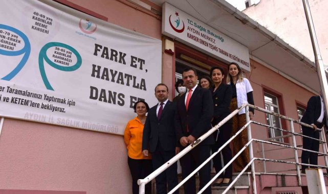 Aydın İl Sağlık Müdürü Şenkul, KETEM çalışmalarını yerinde inceledi