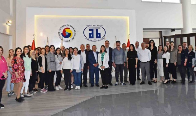 Aydın Ticaret Borsası'nda bayramlaşma merasimi