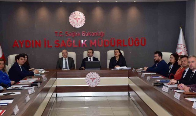 Aydın'da 'İl Acil Sağlık Hizmetleri Koordinasyon Komisyonu' toplandı