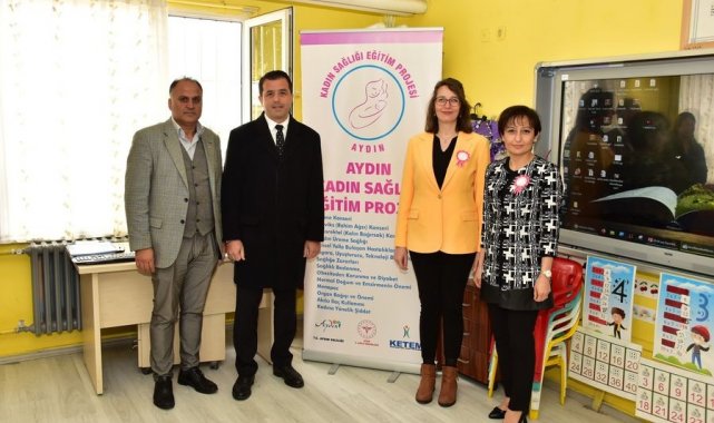 Aydın'da kadınlar 'Kadın Sağlığı Eğitim Projesi' çerçevesinde bilgilendirildi