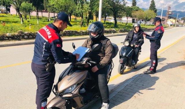 Aydın'da motosiklet sürücüleri bilgilendirildi