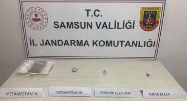 Bagajdaki stepnenin altında 534 gram metamfetamin ele geçirildi