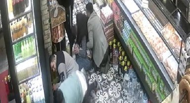 Bağcılar'da fırına silahlı saldırı: Korku dolu anlar kamerada