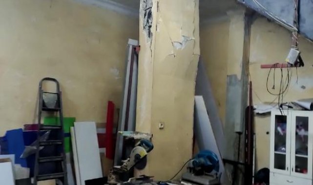 Bahçelievler'de 6 katlı bina çökme riski nedeniyle boşaltıldı