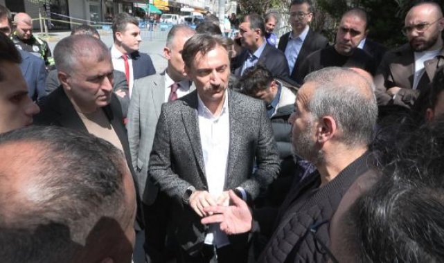 Bahçelievler'de boşaltılan 6 katlı binanın yıkımına başlandı