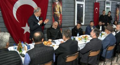 Bakan Akar: Çok daha ileri bir Hatay'ın ortaya çıkması için büyük gayret var