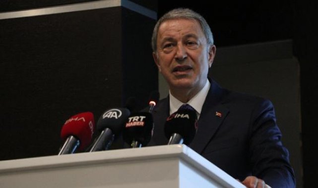 Bakan Akar: Küresel güçler, tarihteki Ermeni çeteleri yerine terör örgütleriyle karşımızda