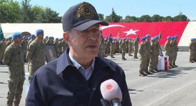 Bakan Akar: Türkiye-Rusya-Suriye-İran dörtlü toplantısı yarın yapılacak