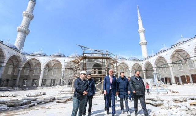 Bakan Ersoy: Sultanahmet Camii'ni bayram namazında yeniden ibadete açacağız