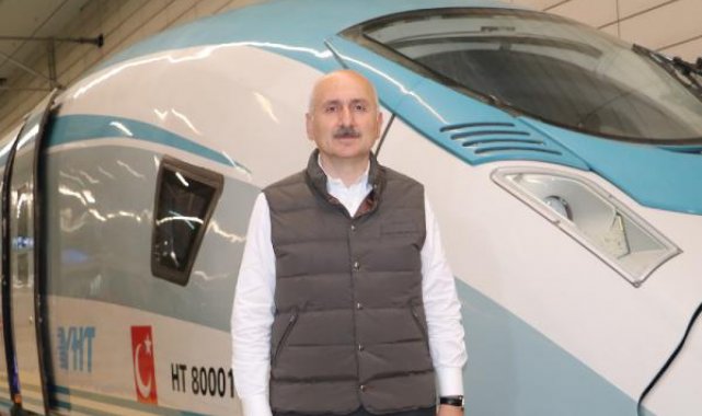 Bakan Karaismailoğlu: Yarın, Ankara-Sivas Hızlı Tren Hattı'nı açıyoruz