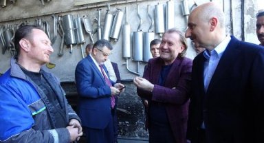 Bakan Karaismailoğlu'ndan Trabzon'da esnaf ziyareti