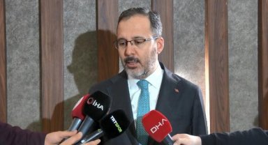 Bakan Kasapoğlu, federasyon yöneticileri ve depremzedelerle iftar yaptı