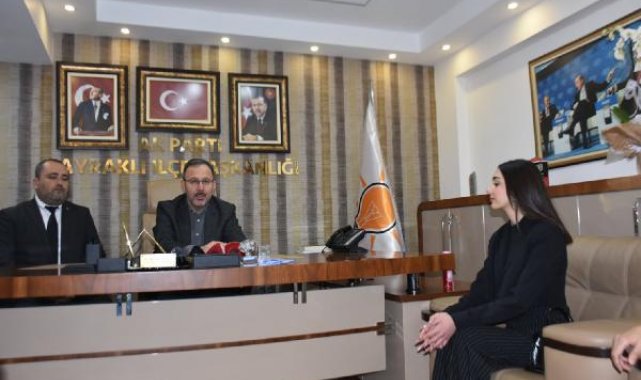 Bakan Kasapoğlu: Milletimiz ile kucaklaşmaya geldik