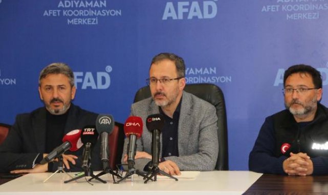 Bakan Kasapoğlu: Yaraları sarmada seferberlik sürecini hepimiz yaşadık