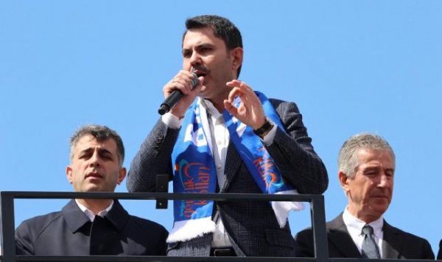 Bakan Kurum Bağcılar mitinginde konuştu: Kentsel dönüşüme savaş açtılar