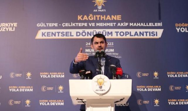 Bakan Kurum: Bu millet İstanbul, Ankara ve İzmir'de 'bahar' görmedi