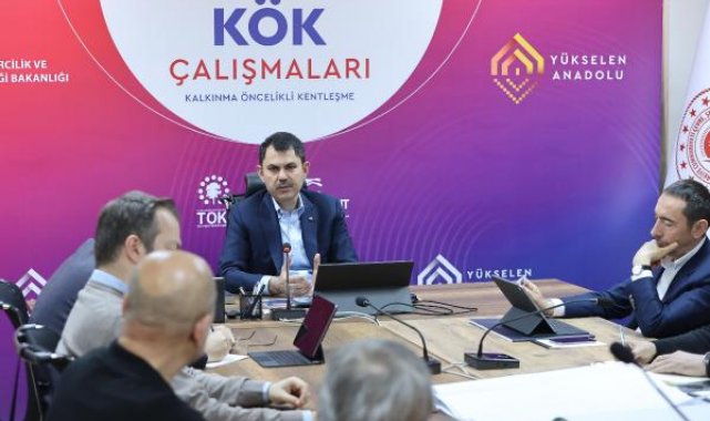 Bakan Kurum: Depremde zarar gören kent merkezleri KÖK çalışmaları ile ayağa kaldırılıyor