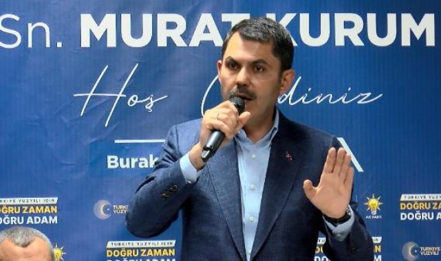 Bakan Kurum: İstanbul Finans Merkezi'nin açılını 17 Nisan'da yapacağız