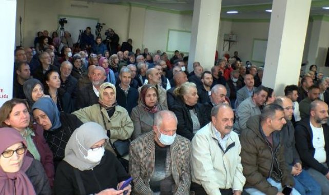Bakan Kurum Kartal'da Orhantepe Mahallesi 'Büyük Dönüşüm Projesi' toplantısında mahalleli ile buluştu