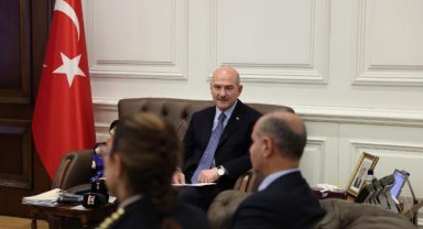 Bakan Soylu, Emniyet Genel Müdürü Aktaş ve polisleri kabul etti