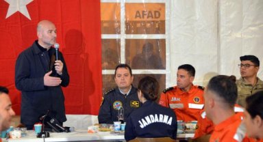 Bakan Soylu, kolluk kuvvetleriyle iftar yaptı