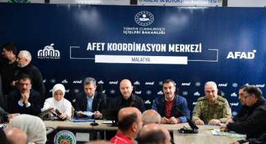 Bakan Soylu, Malatya'da değerlendirme toplantısına katıldı