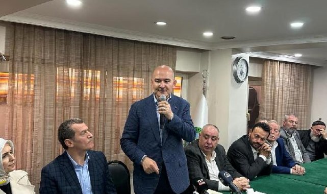 Bakan Soylu Rumeli Derneğini ziyaret etti
