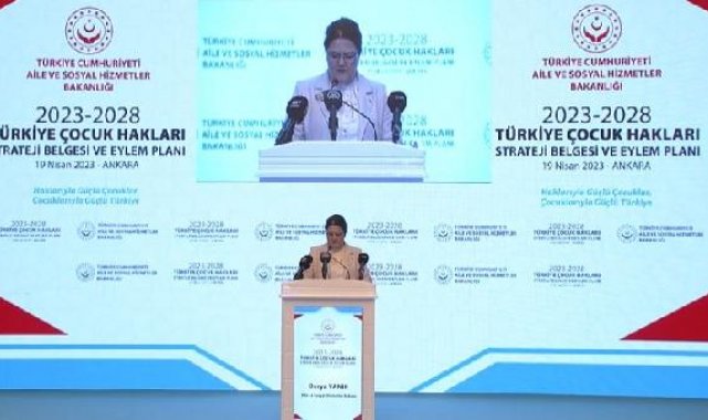 Bakan Yanık, Türkiye Çocuk Hakları Eylem Planı'nı açıkladı