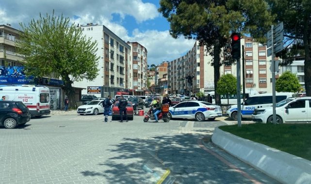 Balıkesir'de otomobil ile motosiklet çarpıştı: 1 yaralı