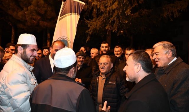 Başkan Büyükkılıç, ramazan bereketini Tomarzalılar ile yaşadı