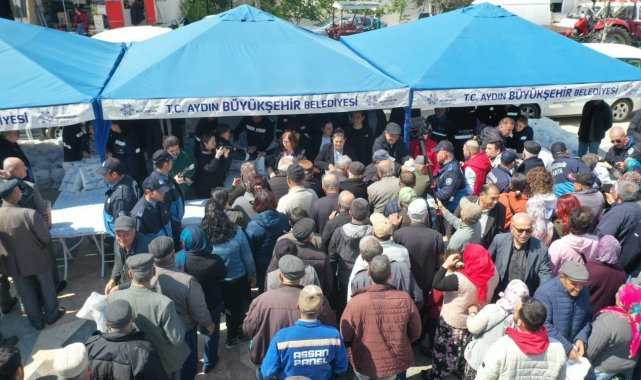 Başkan Çerçioğlu, Yenipazar'da yerel fide dağıtımı yaptı