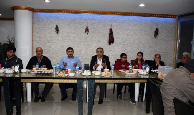 Başkan Çiftçi, depremzedelerle iftarda buluştu
