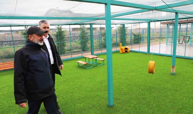 Başkan Çolakbayrakdar; 'Küçük Dostlar Kasabası'nı İnceledi